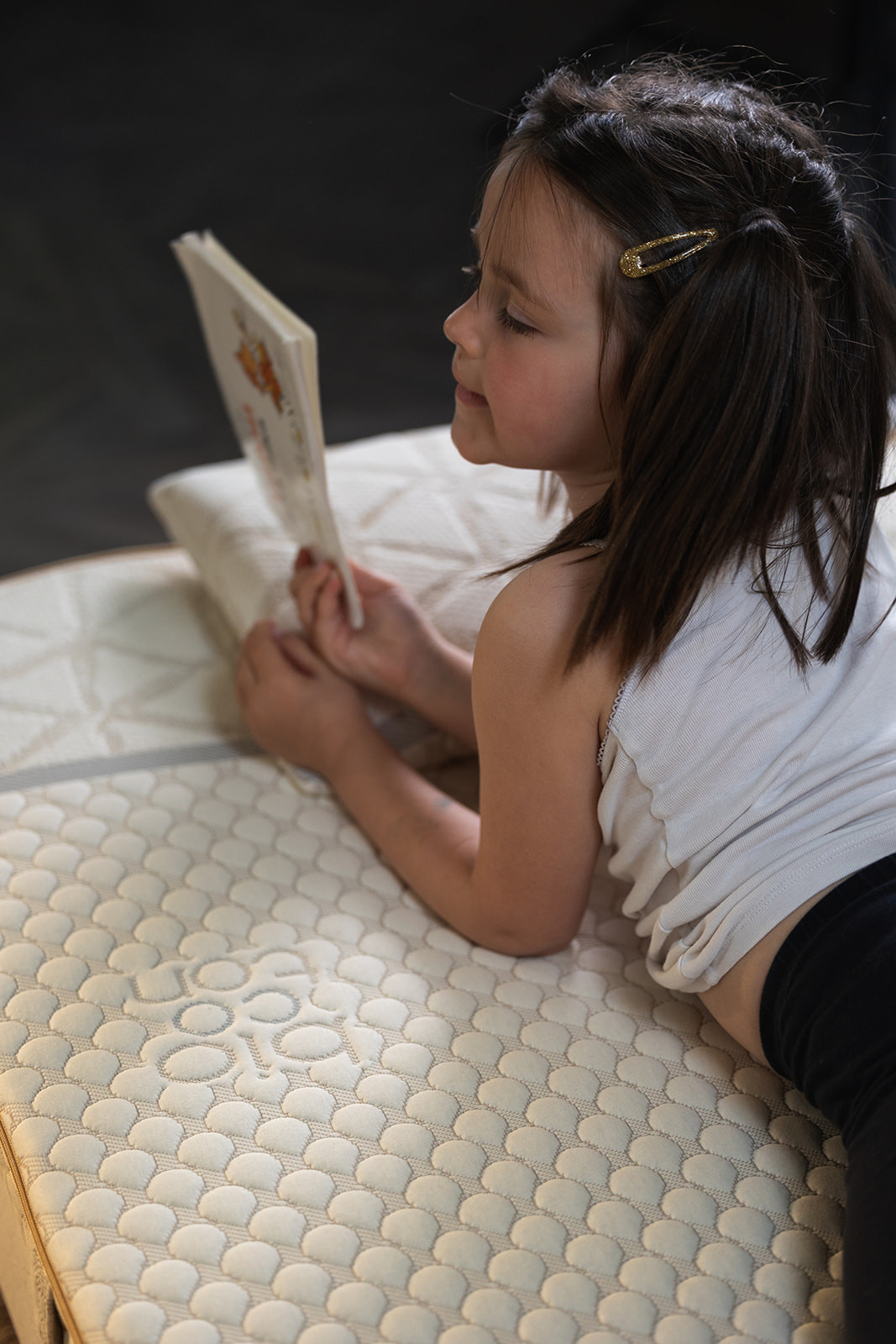 Matelas Enfant Bébé Latex naturel 100% + fibre coco + coton biologique