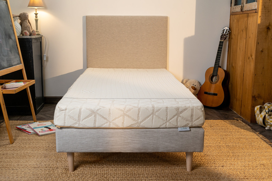 Matelas Enfant Bébé Latex naturel 100% + fibre coco + coton biologique