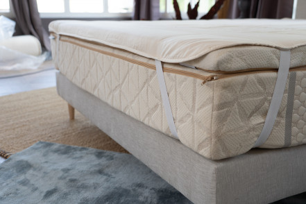 Alèse en coton biologique pour matelas adulte