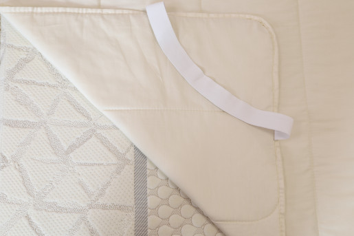 Alèse en coton biologique pour matelas adulte