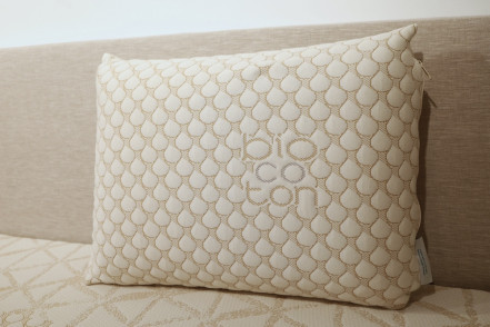 Almohada firme de látex natural 60 x 40 cm