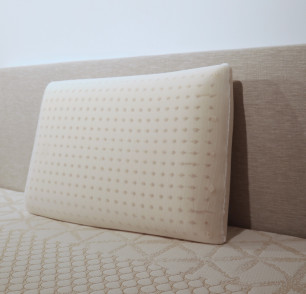 Almofada firme de látex natural 60 x 40 cm