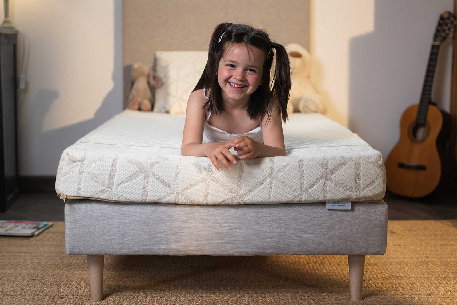 Alèse, protège matelas imperméable et respirant - Coton et TPU - 90 x 190  cm - Blanc - Monsieur Bébé - Achat & prix