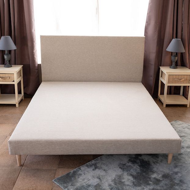 Boxspringbett natur