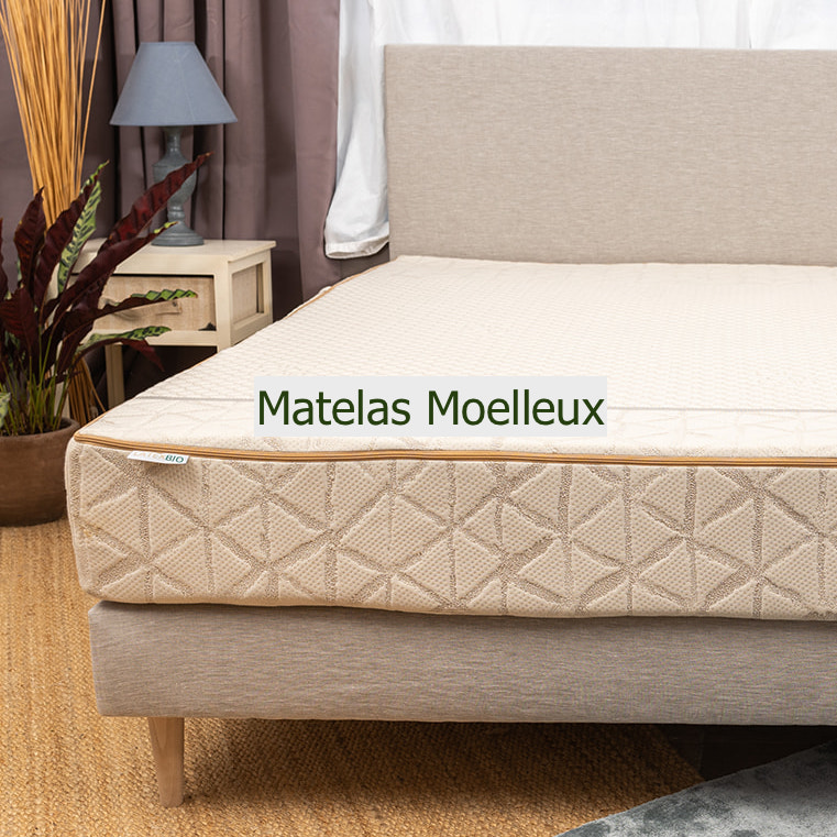 Surmatelas latex naturel et coton biologique LatexBio